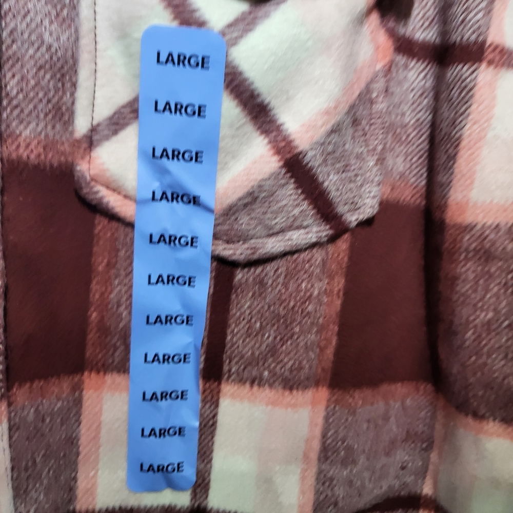 Member's Mark Plaid Shacket - Picture 7 of 12